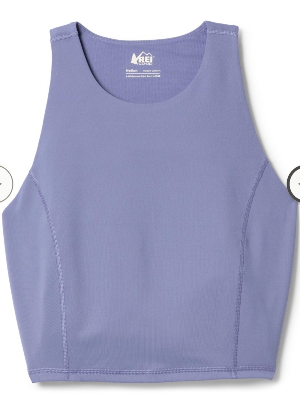 REI Active Pursuits Crop Tank Top - Horizon Purple - Picture 7 of 10
